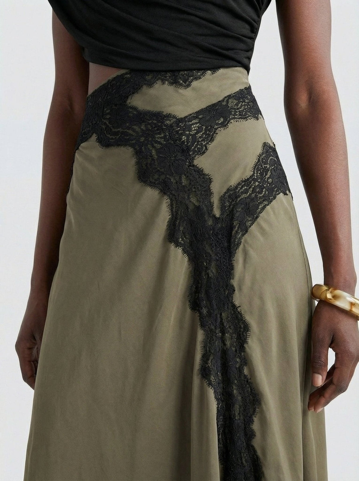 Olive | vestido midi