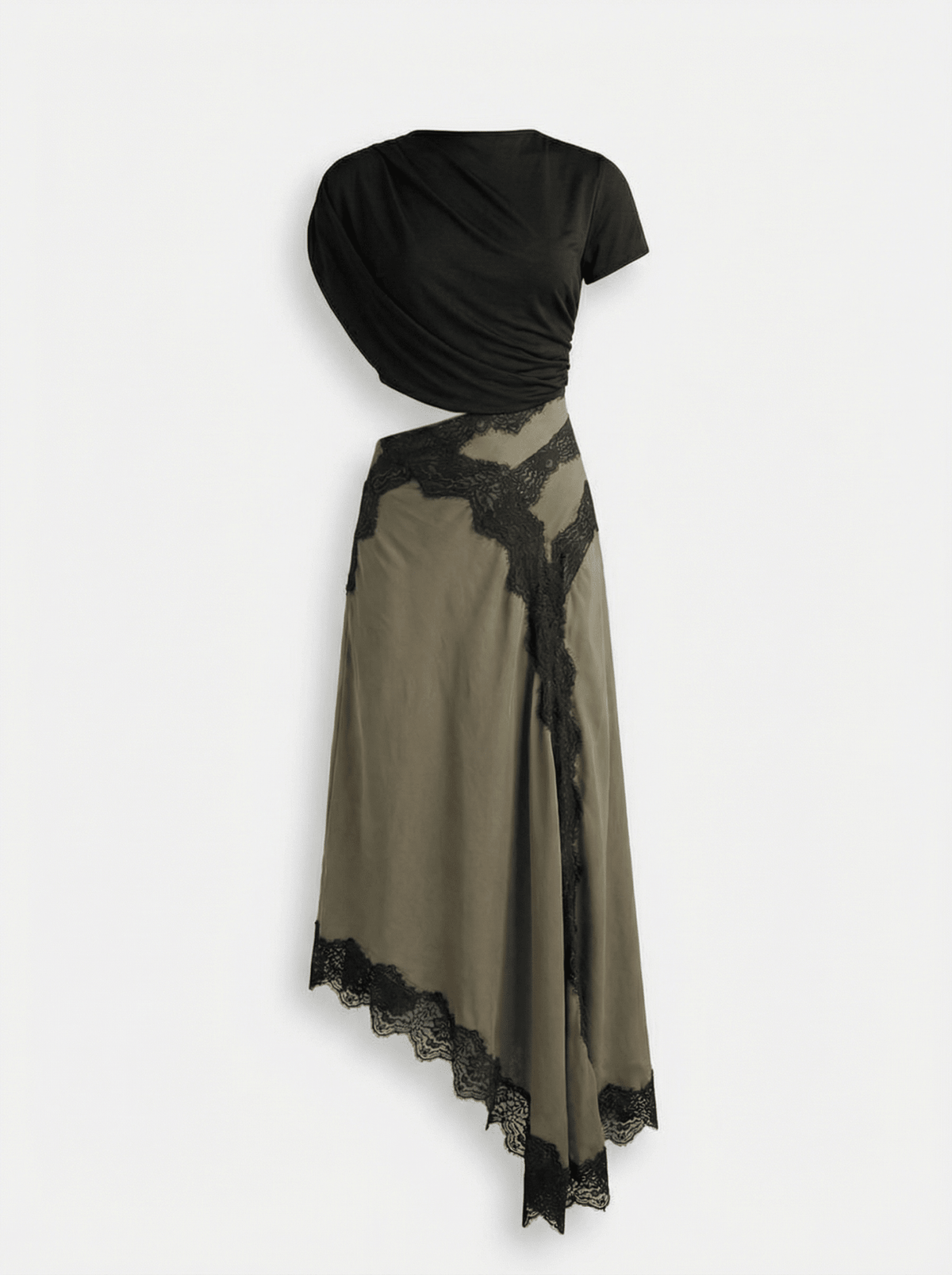 Olive | vestido midi